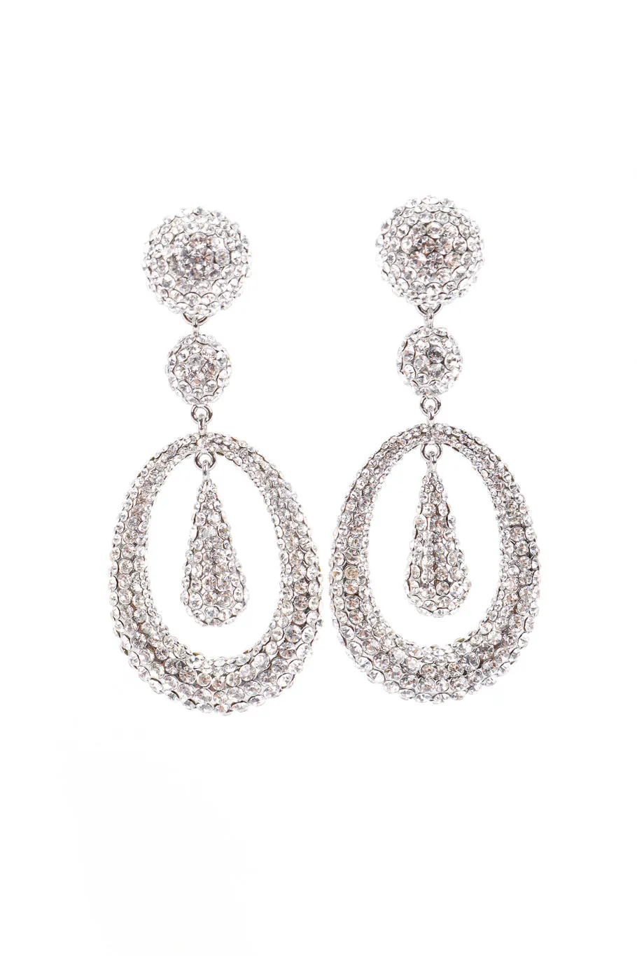 Hoop Drop Earrings
