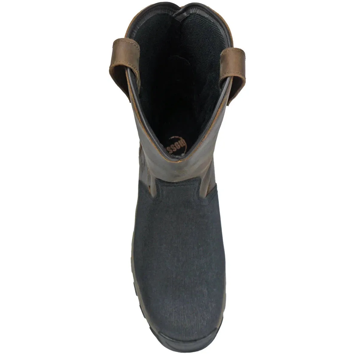 Hoss Men's Recon XRD 11" Composite Toe Met Guard Wellington Boot- Brown- 94031