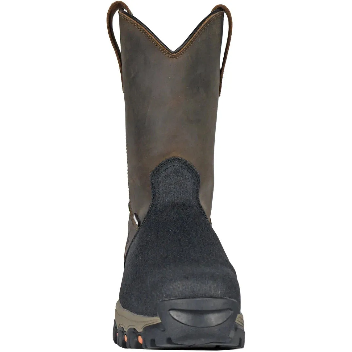 Hoss Men's Recon XRD 11" Composite Toe Met Guard Wellington Boot- Brown- 94031