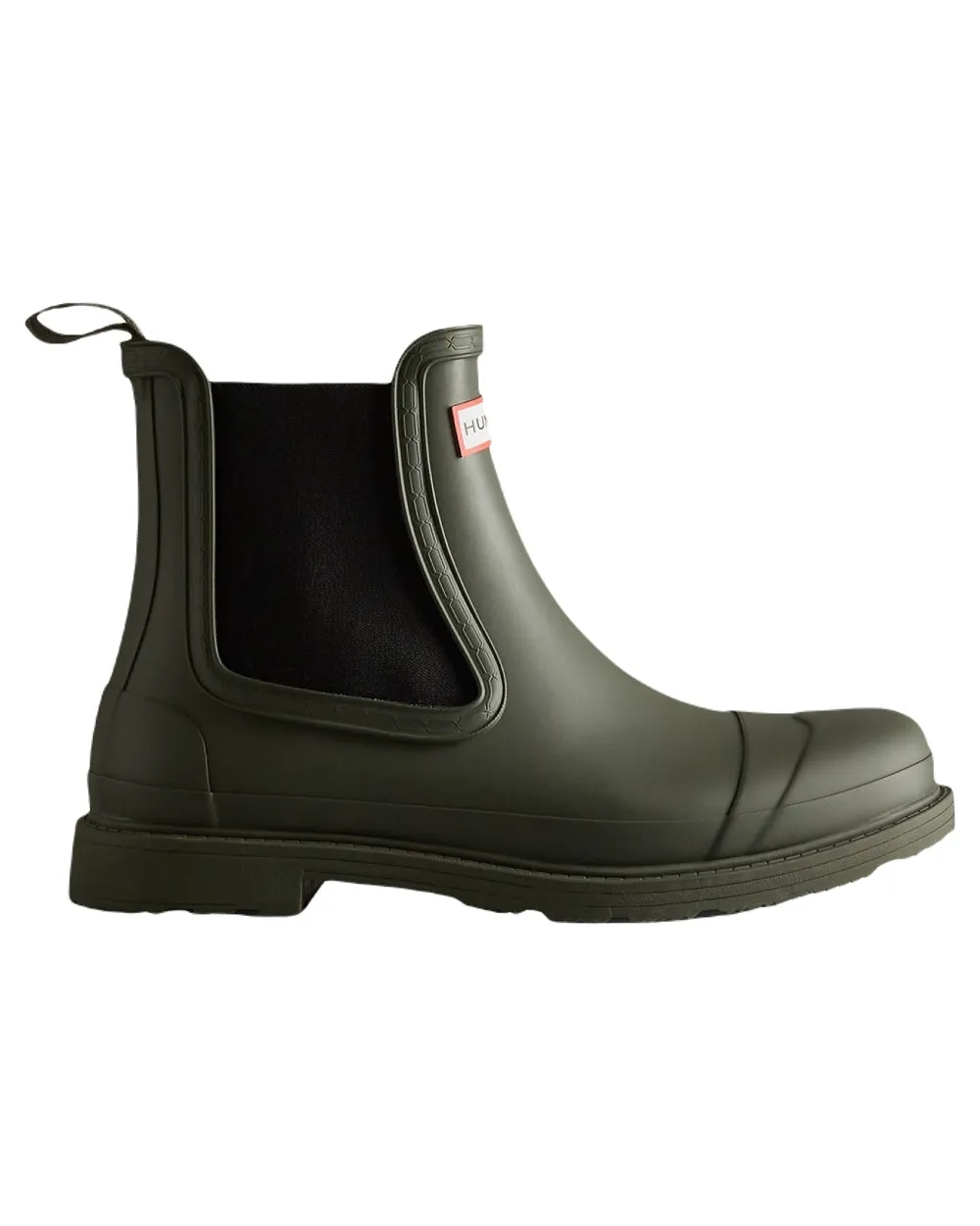 Hunter Mens Commando Chelsea Boots