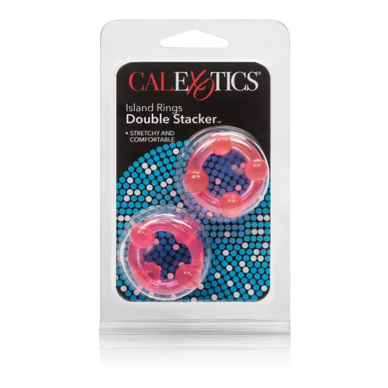 Island Rings Double Stackers™ Pink