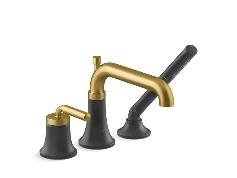 KOHLER K-26441-4 Tone Deck-mount bath faucet with handshower
