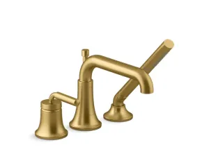 KOHLER K-26441-4 Tone Deck-mount bath faucet with handshower