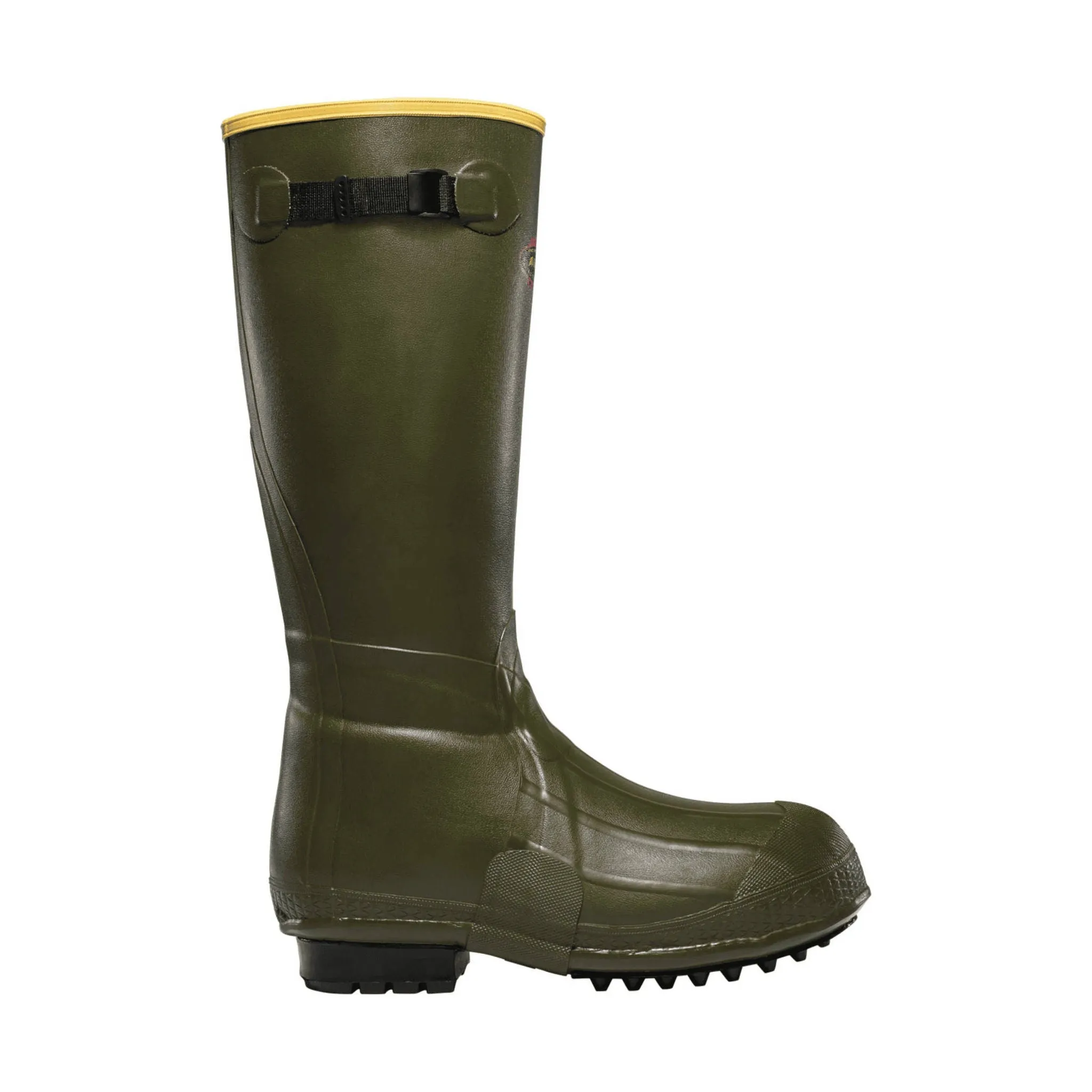 Lacrosse Men's Burly 18 Inch Air Grip Foam Insulated Rain Boots - Green