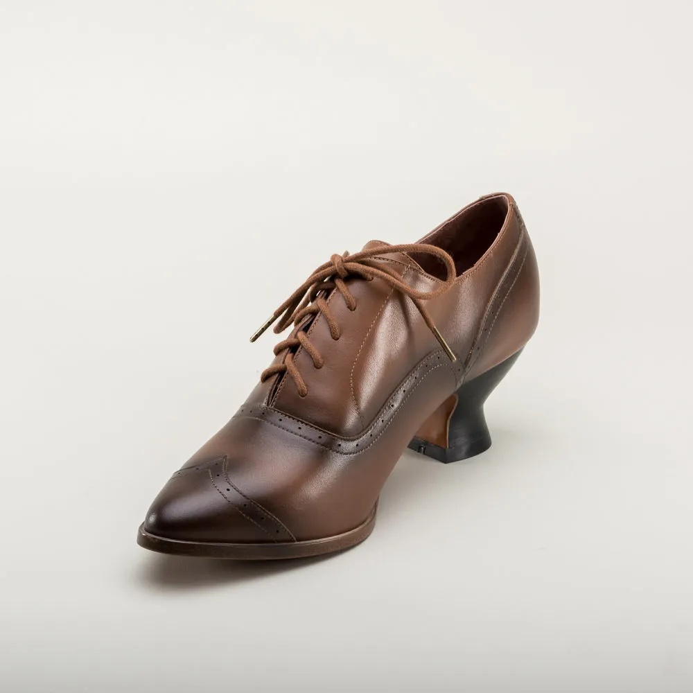 Londoner Edwardian Oxfords Wide (Tan)