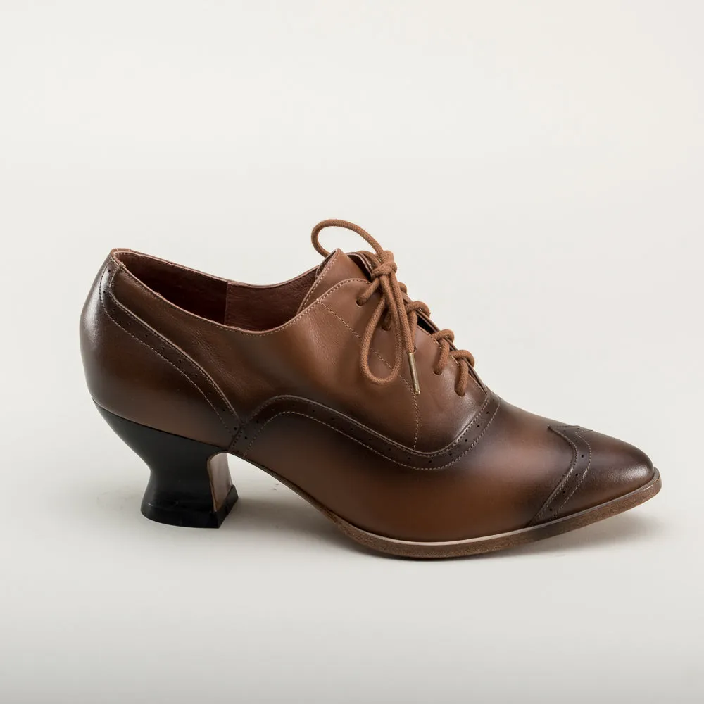 Londoner Edwardian Oxfords Wide (Tan)