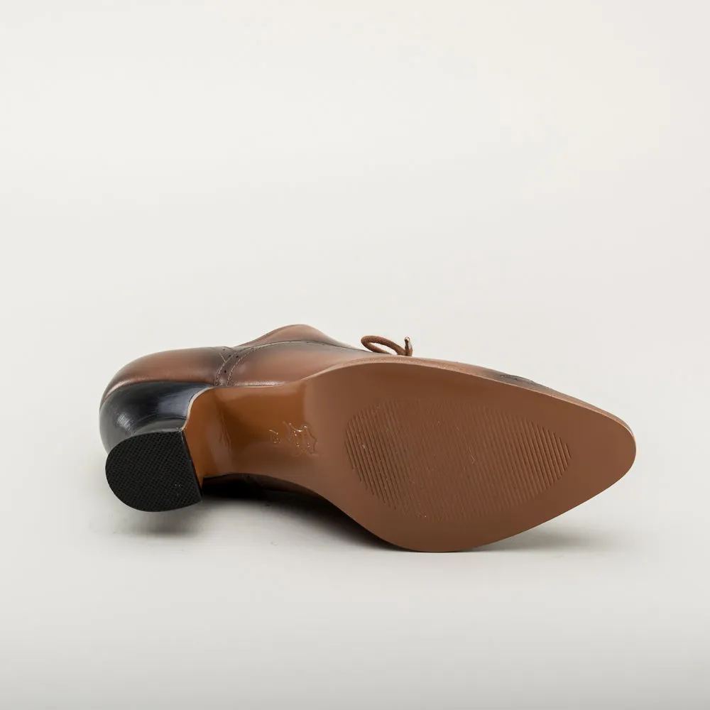 Londoner Edwardian Oxfords Wide (Tan)