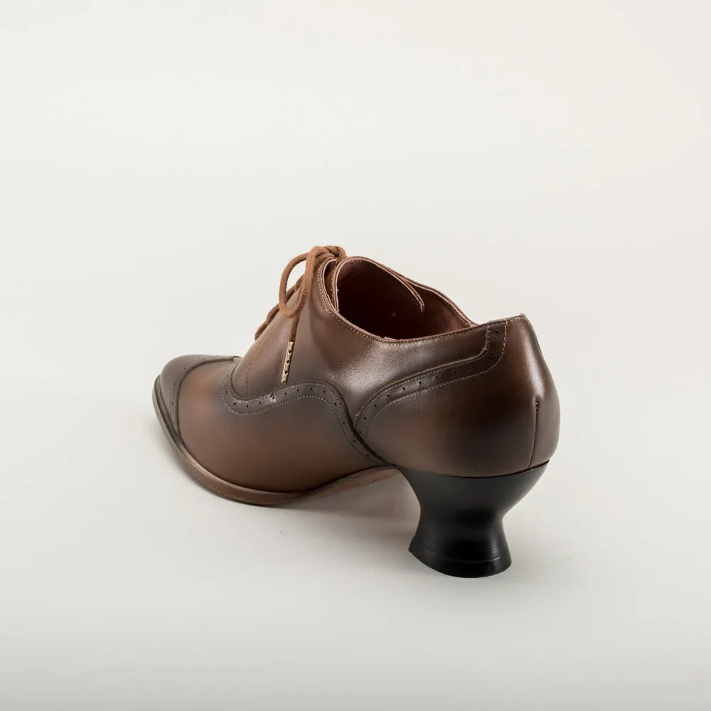 Londoner Edwardian Oxfords Wide (Tan)
