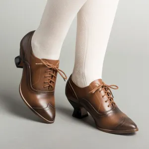 Londoner Edwardian Oxfords Wide (Tan)