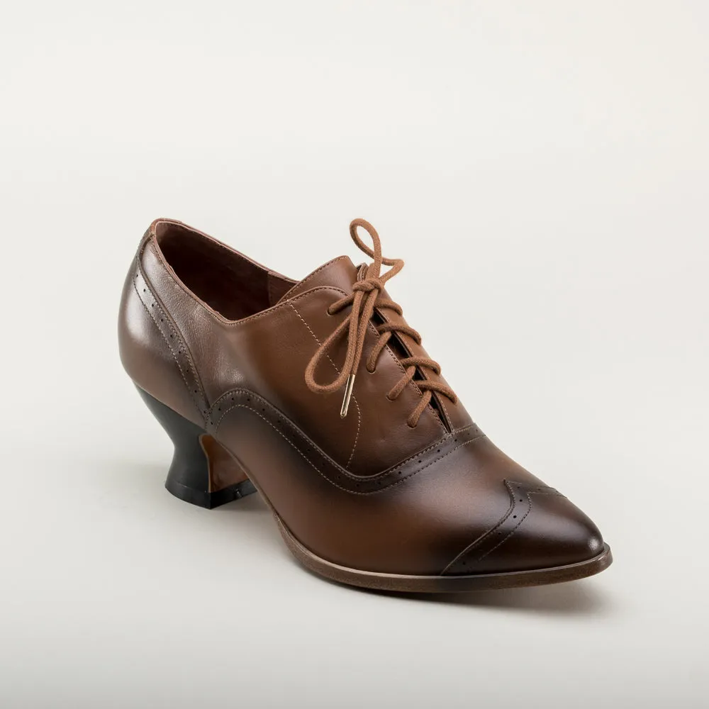Londoner Edwardian Oxfords Wide (Tan)