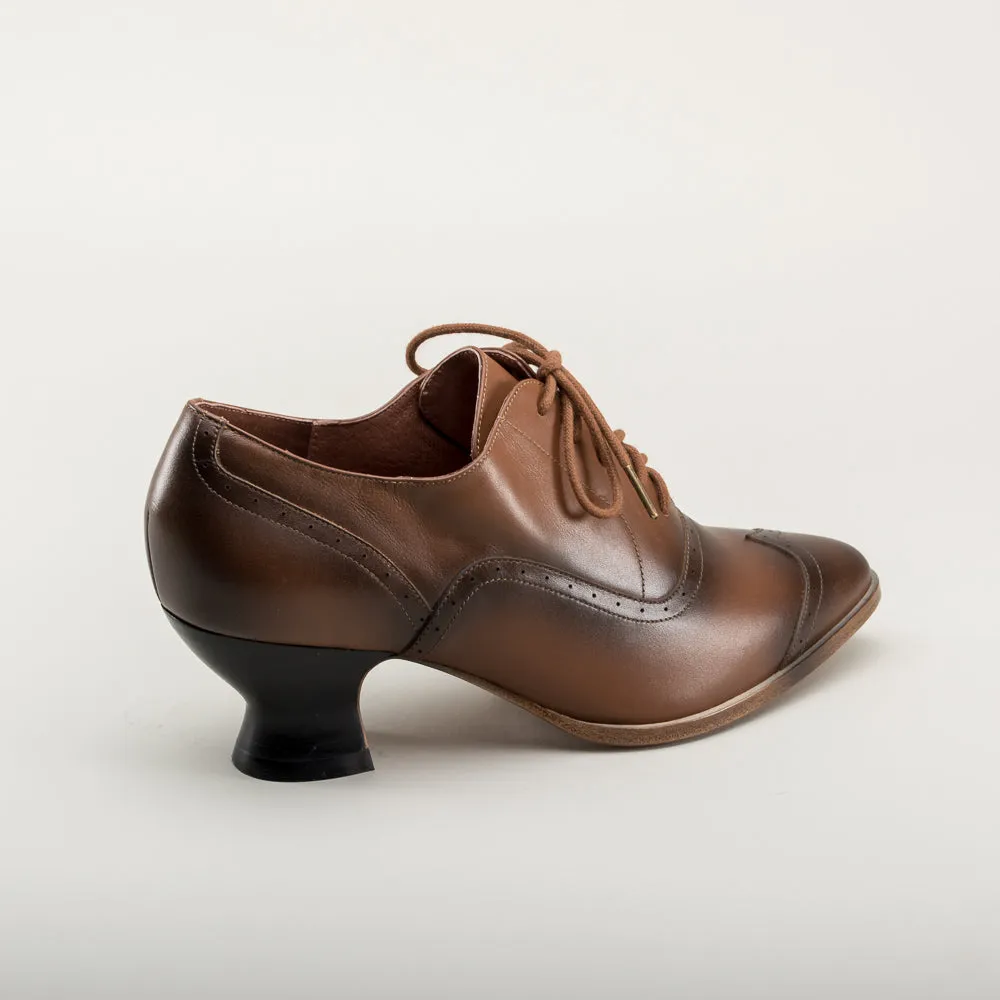 Londoner Edwardian Oxfords Wide (Tan)