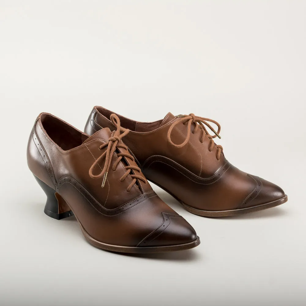 Londoner Edwardian Oxfords Wide (Tan)