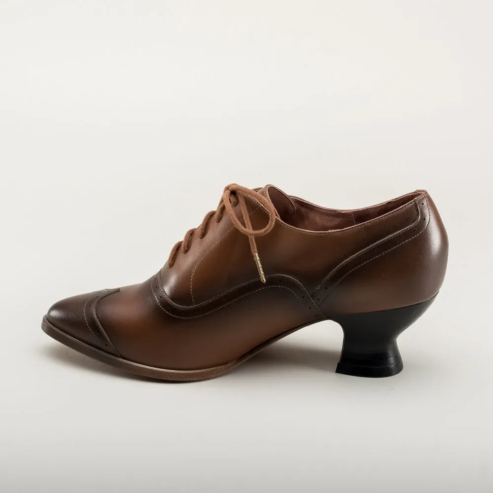 Londoner Edwardian Oxfords Wide (Tan)
