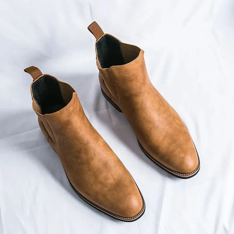 Luca Suede Chelsea Boots