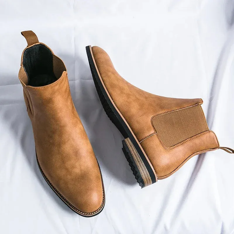 Luca Suede Chelsea Boots
