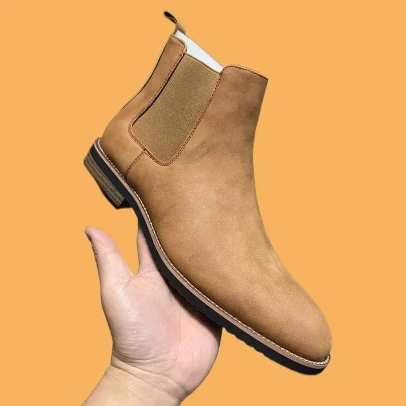 Luca Suede Chelsea Boots