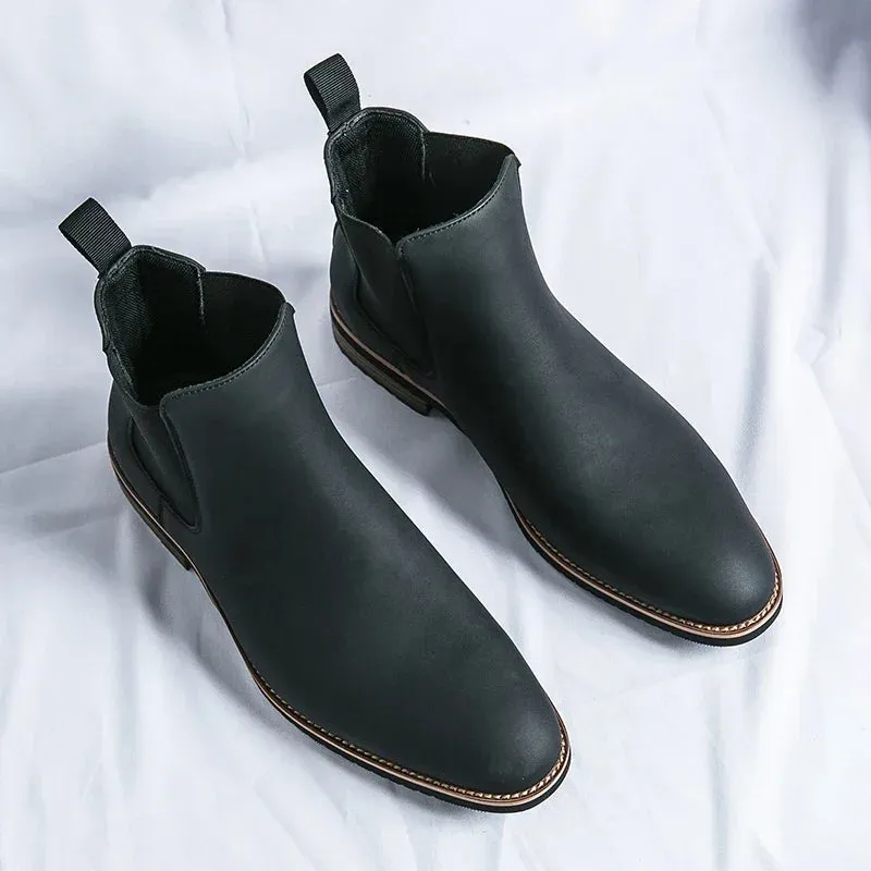Luca Suede Chelsea Boots