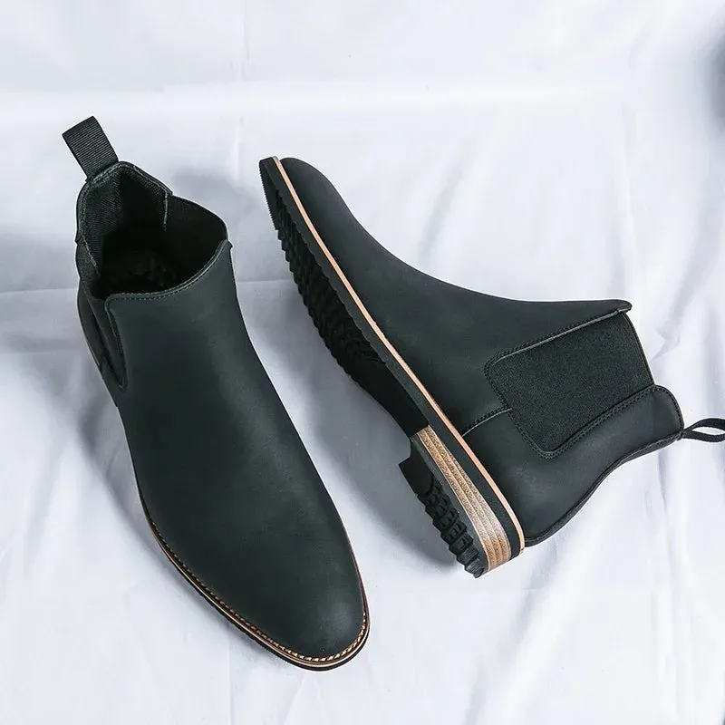 Luca Suede Chelsea Boots