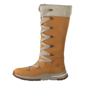 Mabel Town Wp Tall Mukluk Wheat