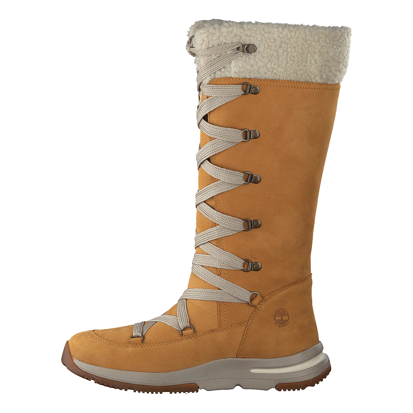 Mabel Town Wp Tall Mukluk Wheat