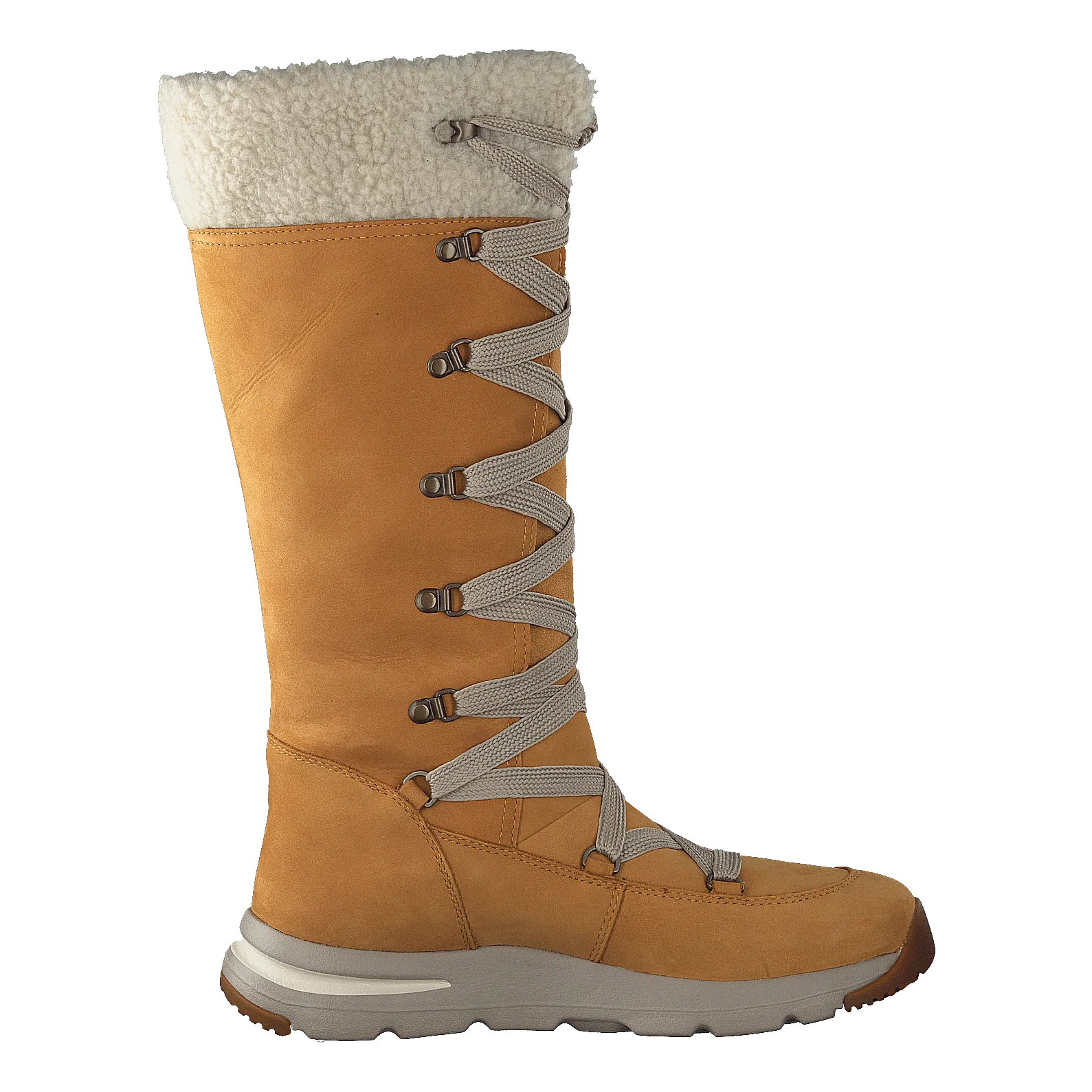 Mabel Town Wp Tall Mukluk Wheat