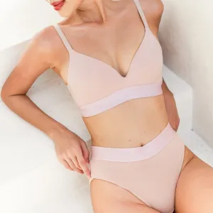 MagicLift Modal Wireless Bra in Clay Pink