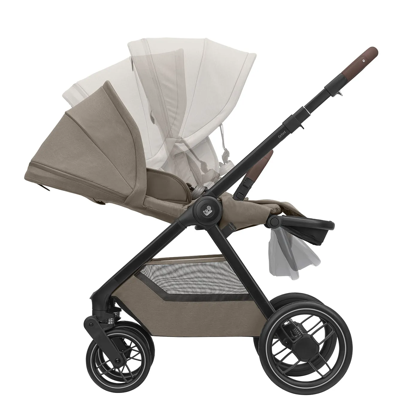 Maxi Cosi Oxford Essential Bundle with Accessories - Twillic Truffle