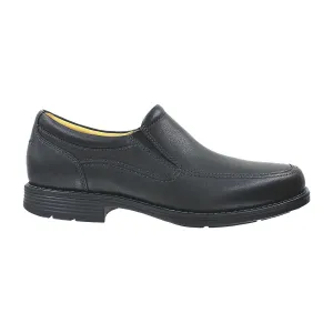 Men's Rockport Liberty Square Twin Gore Slip-On Black Leather