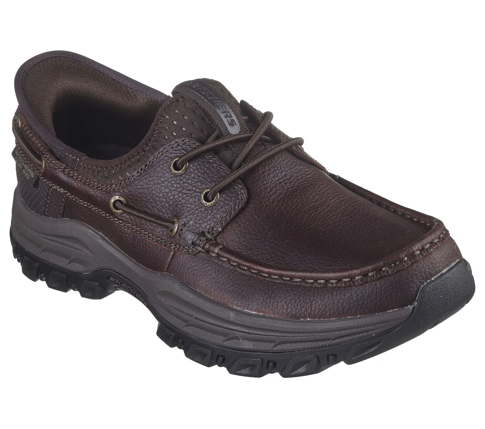 MEN'S SKECHERS SLIP IN KNOWLSON - SHORE THING  | COCOA