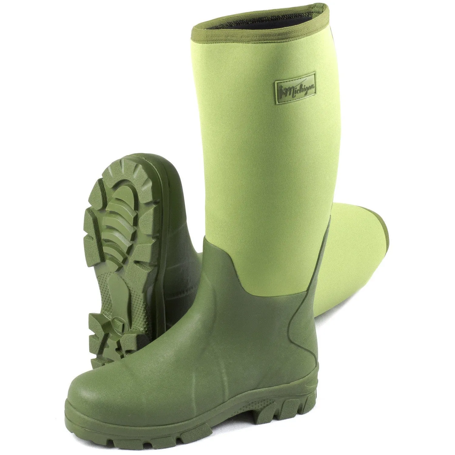 Michigan Neoprene Waterproof Wellington Fishing Boots Wellies