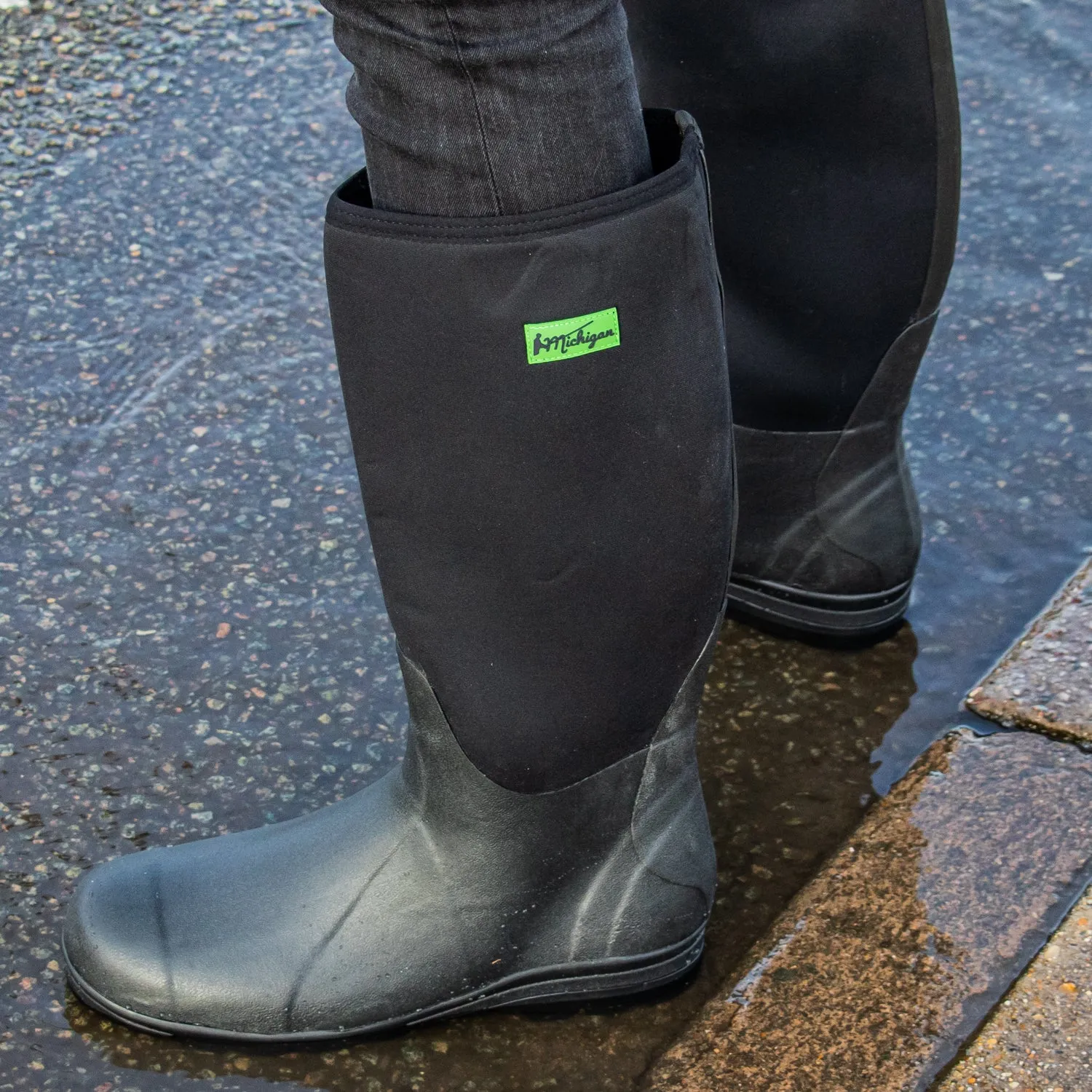 Michigan Neoprene Waterproof Wellington Fishing Boots Wellies