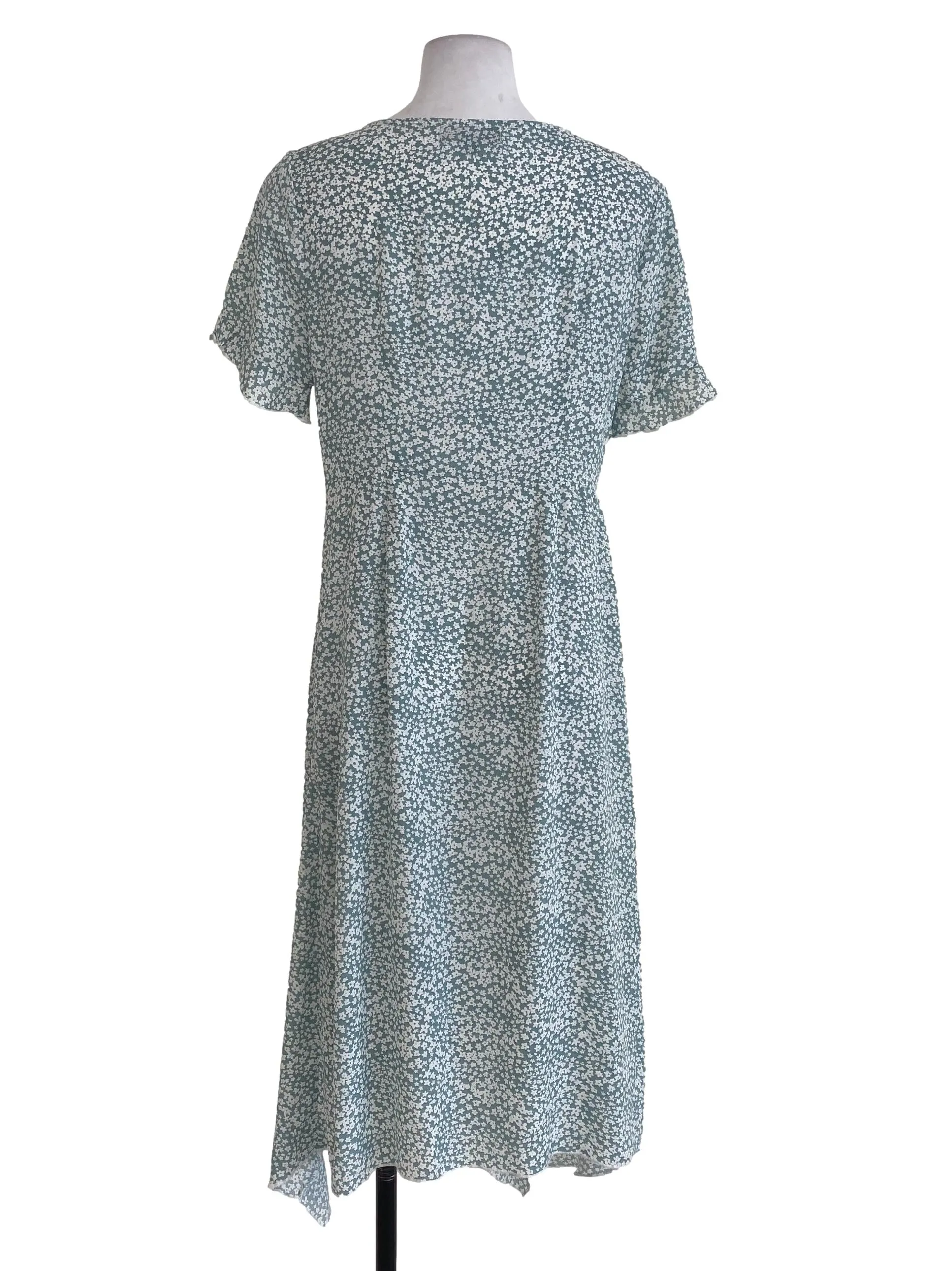 Mint Floral Slip Dress