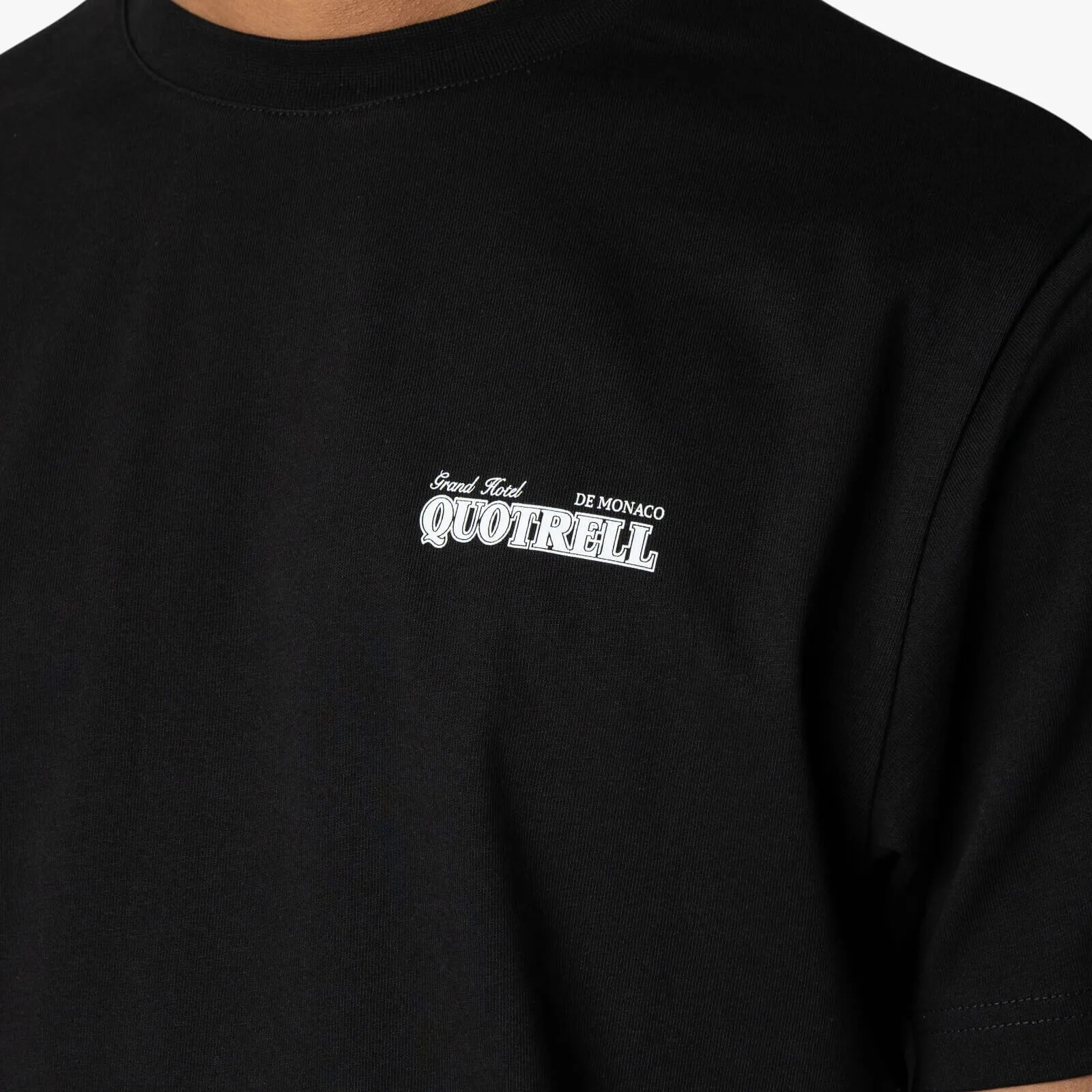 MONACO T-SHIRT | BLACK/WHITE
