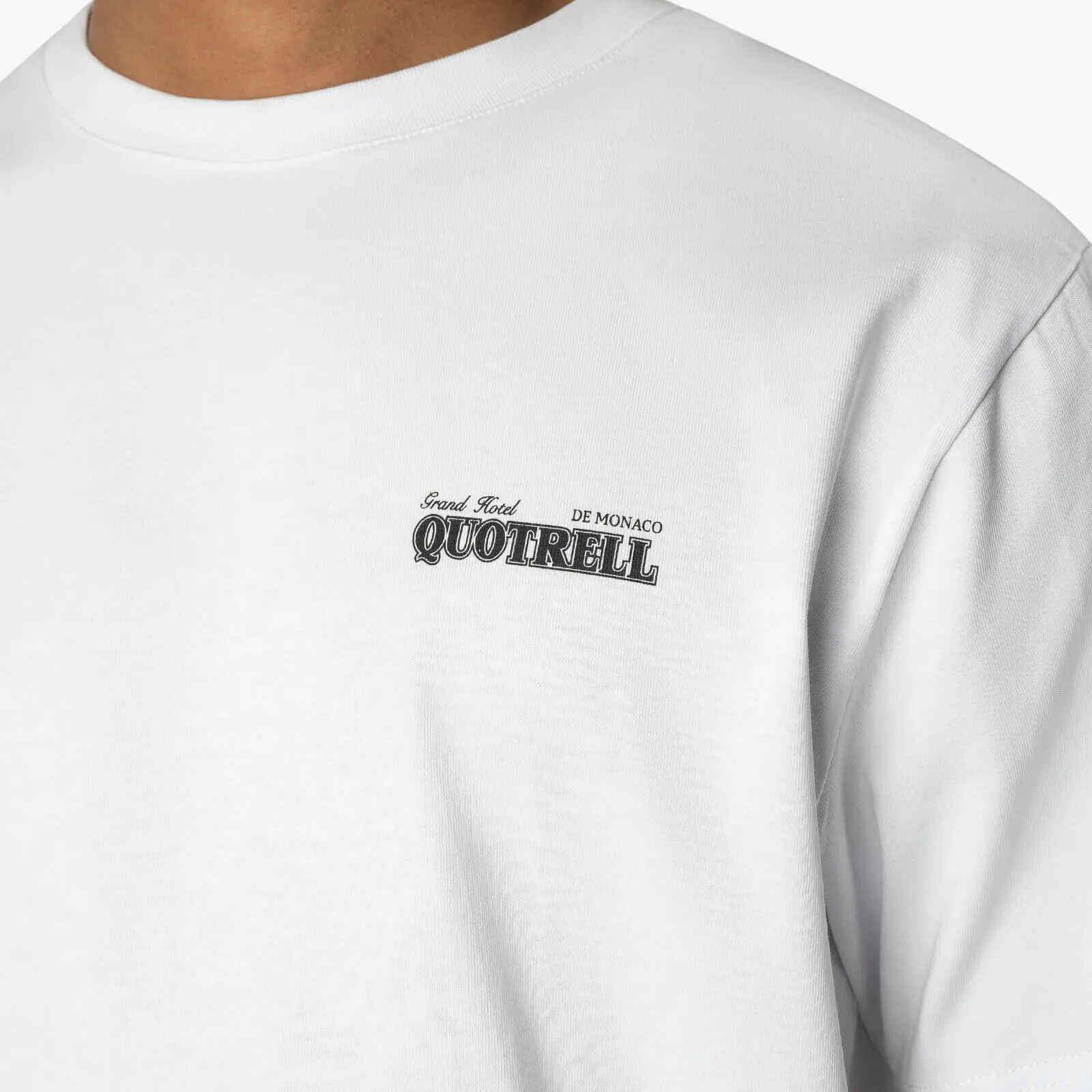 MONACO T-SHIRT | WHITE/BLACK