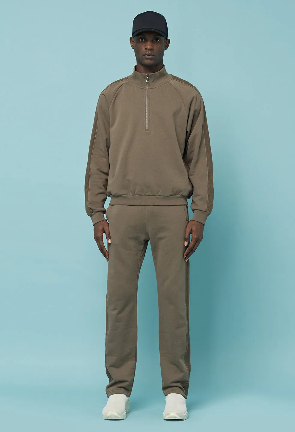 Munich Half Zip / Mocha