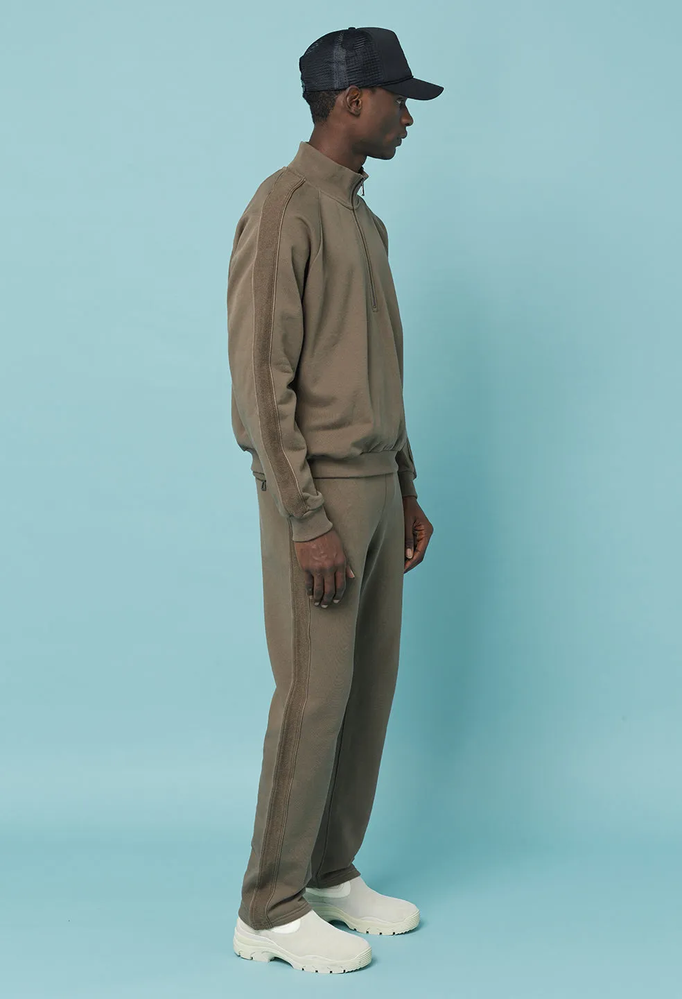 Munich Half Zip / Mocha