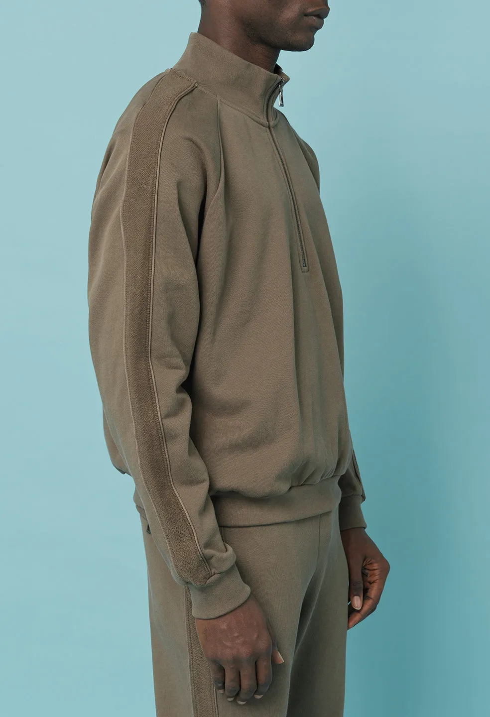 Munich Half Zip / Mocha