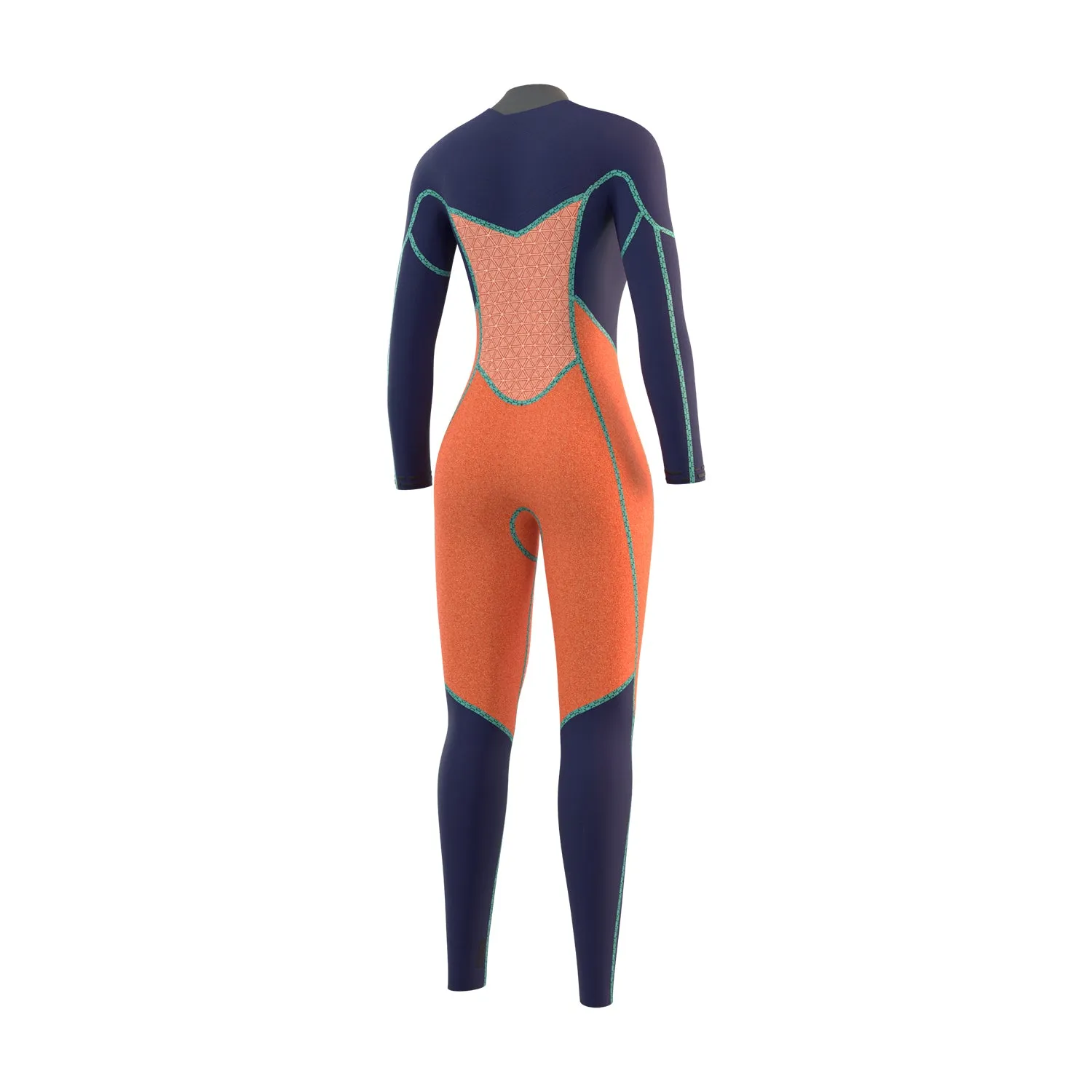 Mystic Jayde 5/4mm Double Front Zip Women