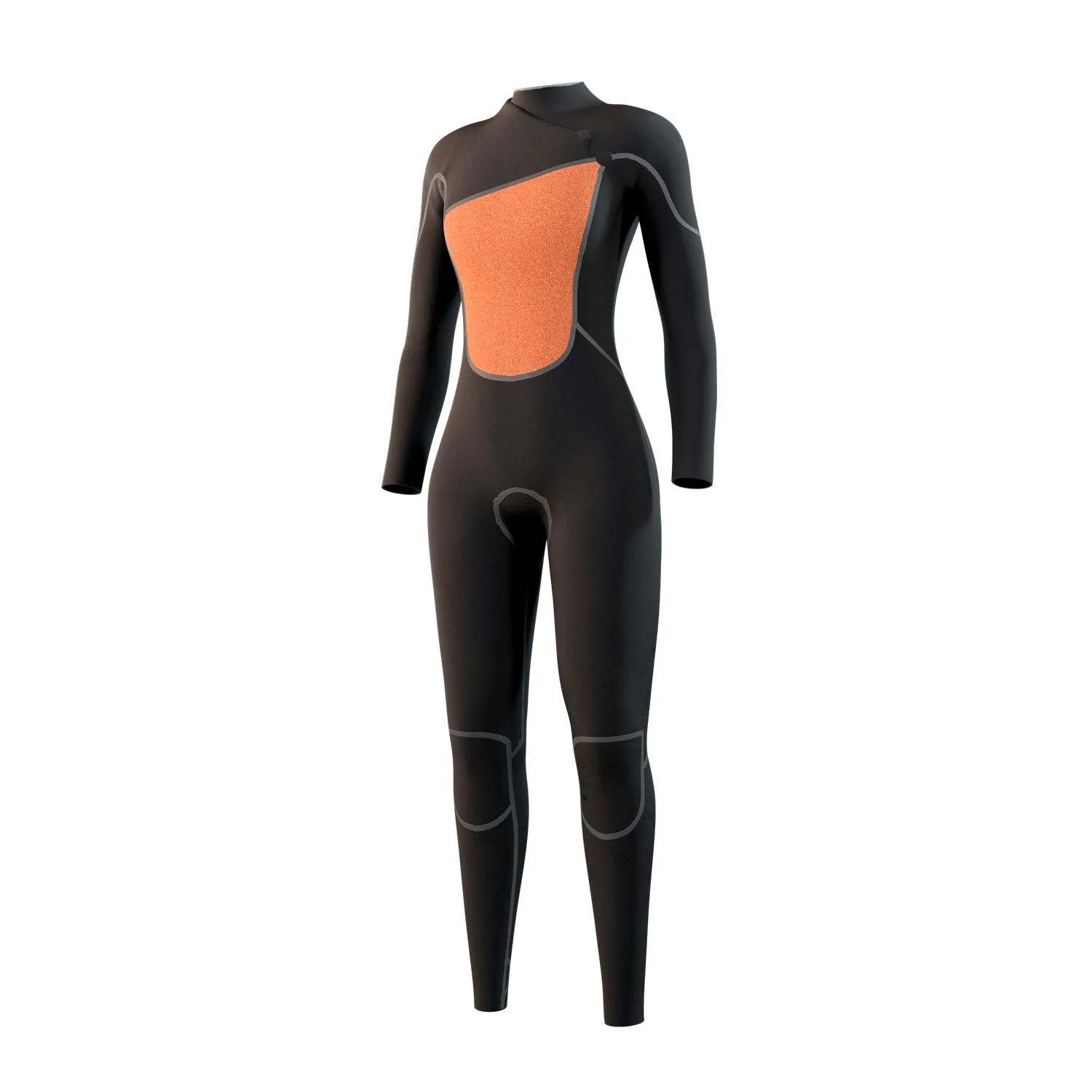 Mystic The One 4/3mm Zipfree Womens Fullsuit