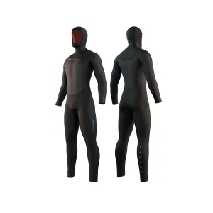 Mystic Voltt 6/4/3 Hood Chest Zip Fullsuit Black