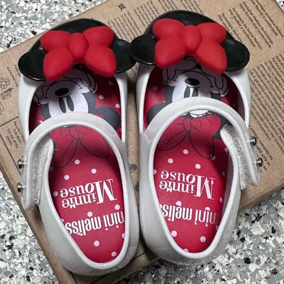 New Mini Melissa Disney Ultragirl   Mickey And Friends Shoes 5c