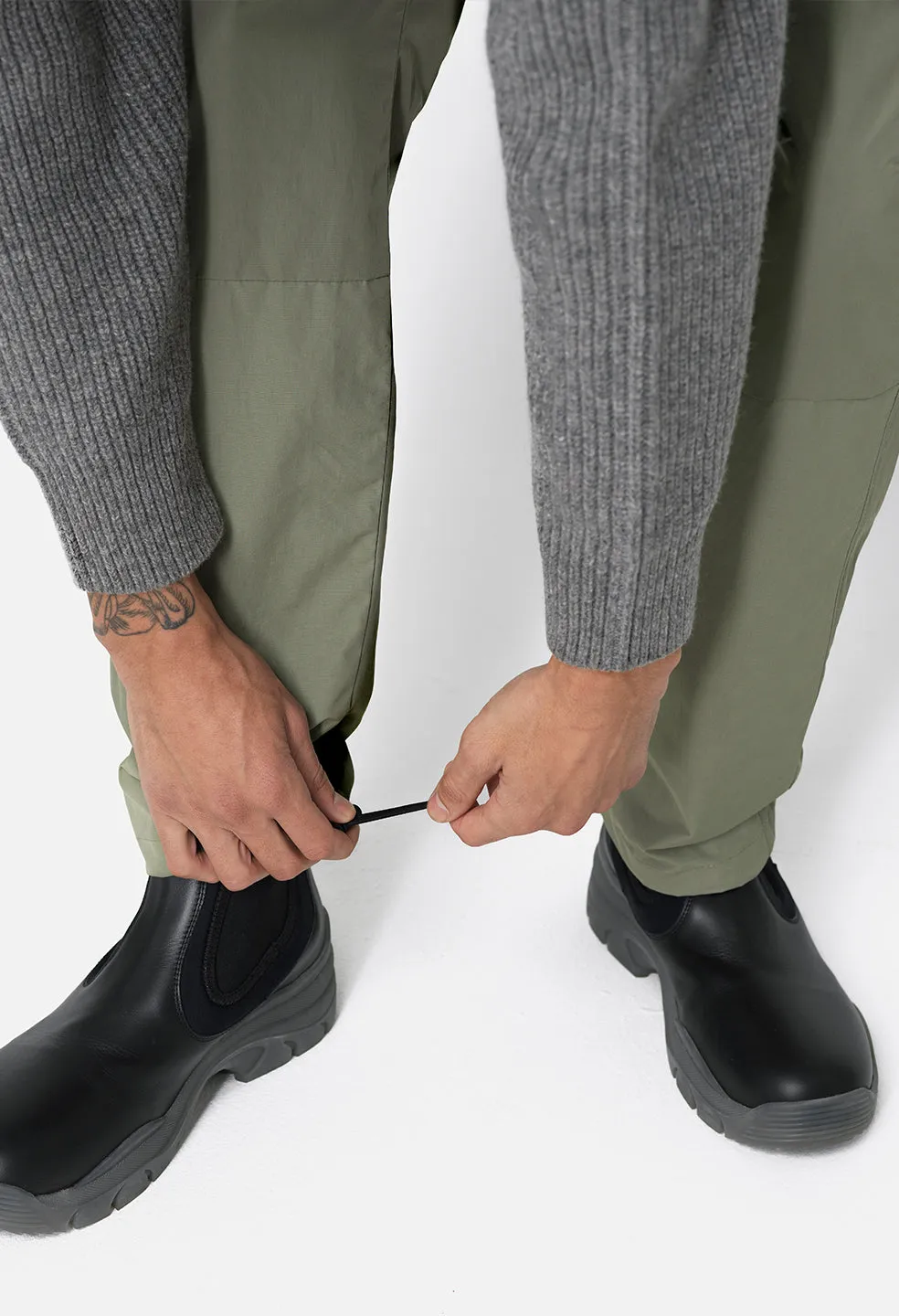 Nylon Trek Utility Cargo / Sage