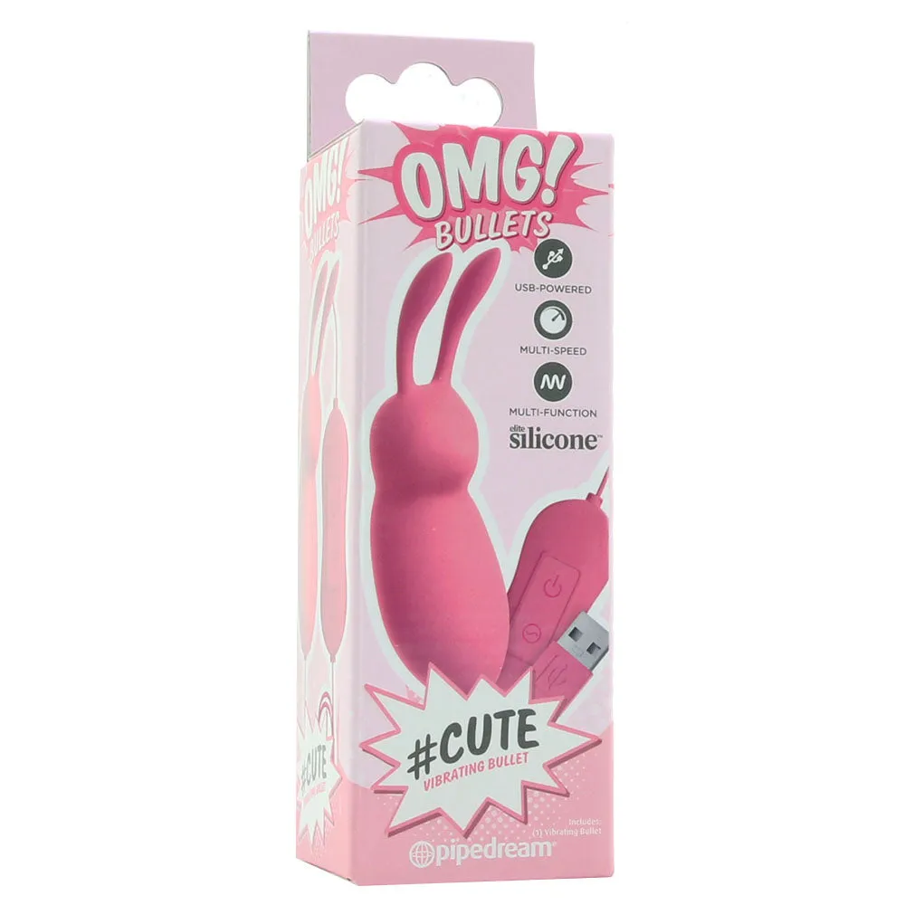 OMG! #CUTE Vibrating Bullet Vibe in Pink