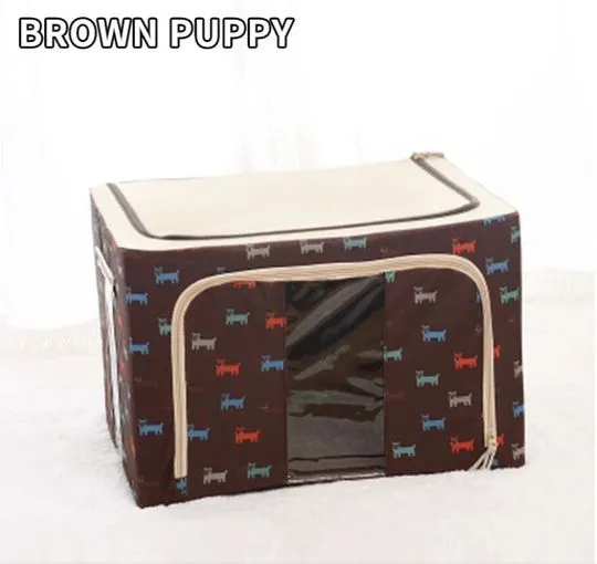 OXFORD CLOTH STEEL FRAME STORAGE BOX