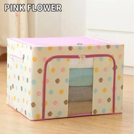 OXFORD CLOTH STEEL FRAME STORAGE BOX