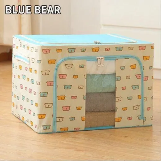 OXFORD CLOTH STEEL FRAME STORAGE BOX