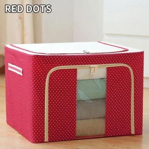 OXFORD CLOTH STEEL FRAME STORAGE BOX