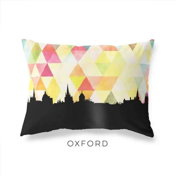 Oxford, England geometric skyline