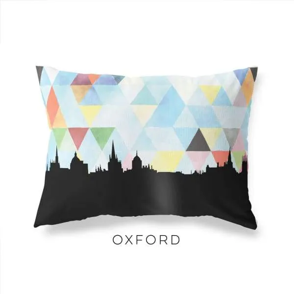 Oxford, England geometric skyline