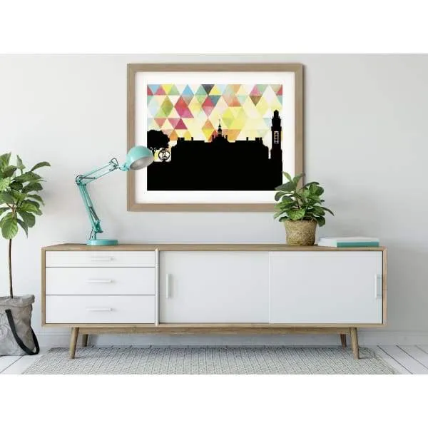 Oxford, Ohio geometric skyline